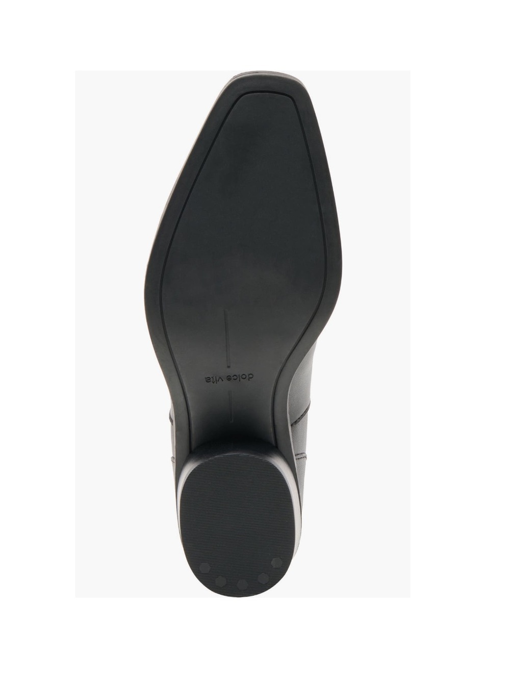 Dolce Vita Faint H20 Waterproof Chelsea Boot Dark Black Leather H20 Women’s 8.5 - Picture 11 of 13